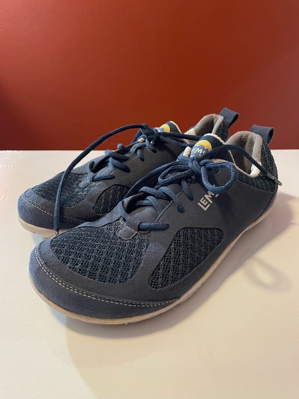 Lems Primal 2 Blue Unisex Barefoot Breathable Hiking Trail Shoe Sneaker